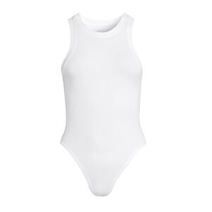 No Boundaries Juniors Round Neck Sleeveless, Bodysuit  Size Medium (7-9)